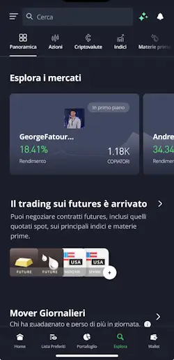 eToro app