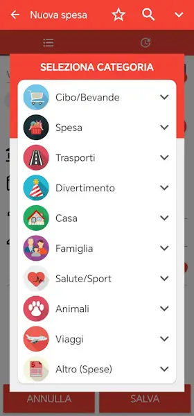 app gestione budget fast budget
